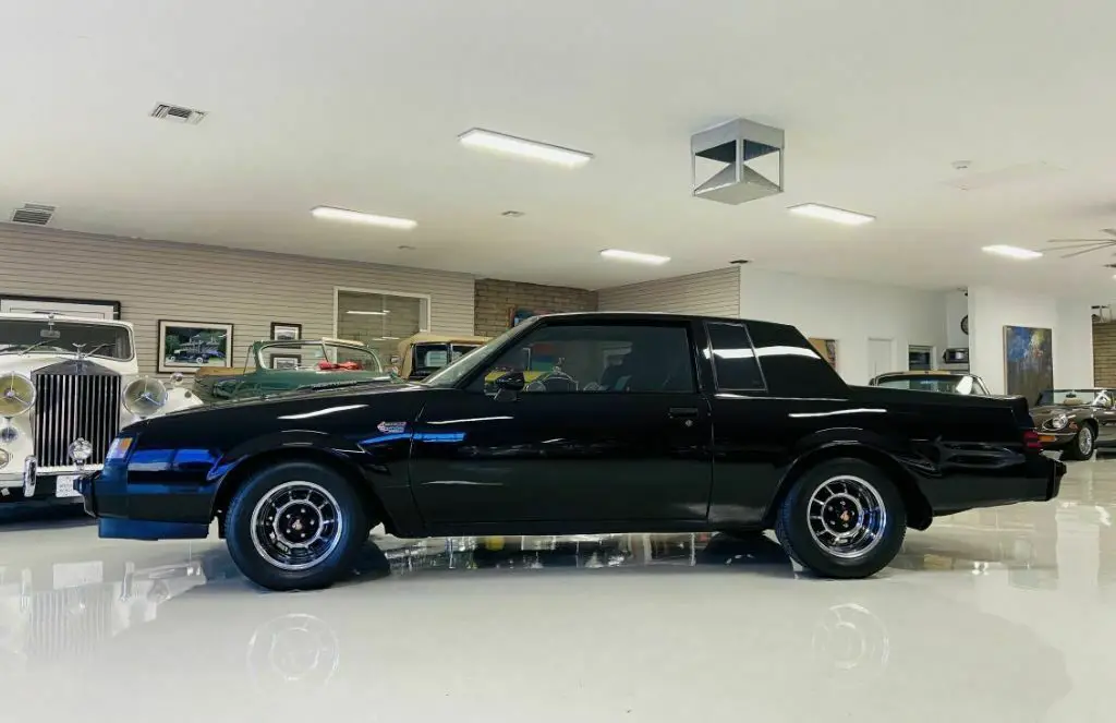 1987 buick grand national 58000 miles black coupe 3.8 automatic