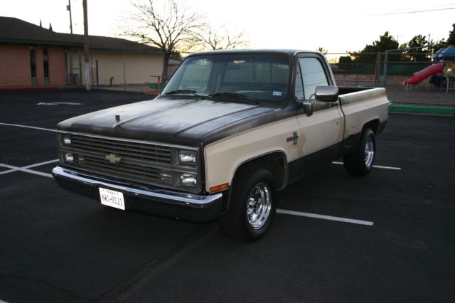 1984 chevrolet c10 silverado swb truck shop truck rat rod square body short bed
