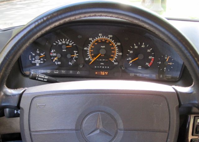 mercedes-benz 1991 mercedes-benz 500sl convertible & hardtop