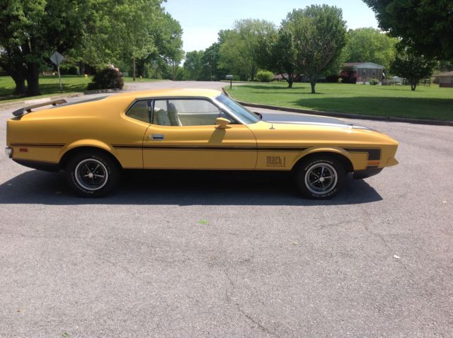 1971 mustang mach 1 fastback - unrestored survivor!!