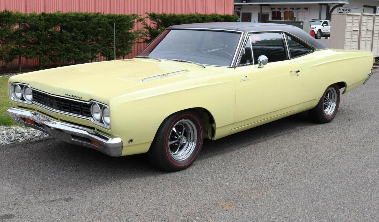 1968 plymouth road runner rare rm21 coupe h code 383 ci 335 hp 36665 miles