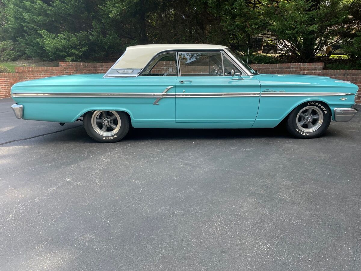 1964 ford fairlane coupe blue rwd automatic 2 door