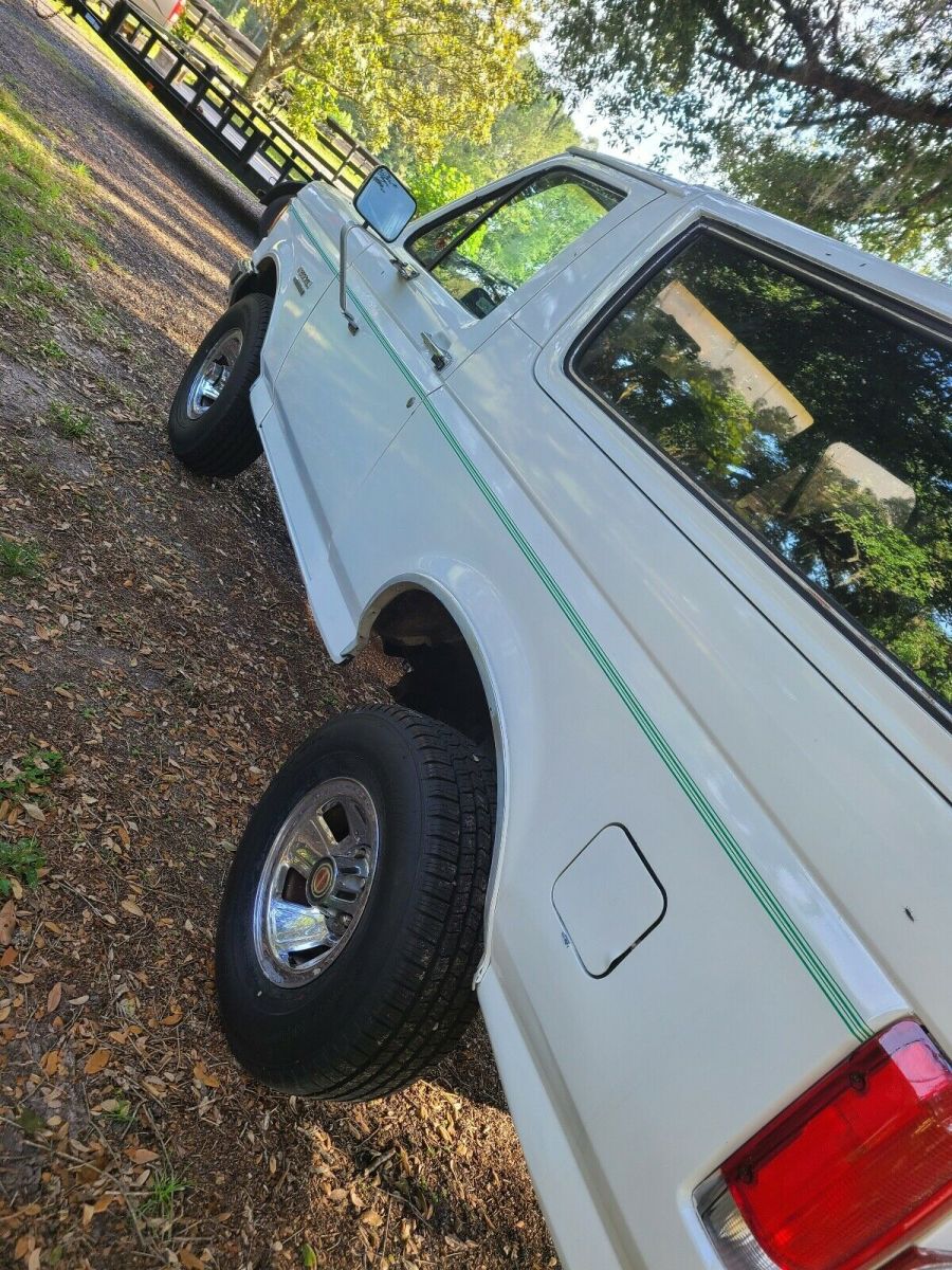 1989 ford bronco suv grey 4wd automatic u100
