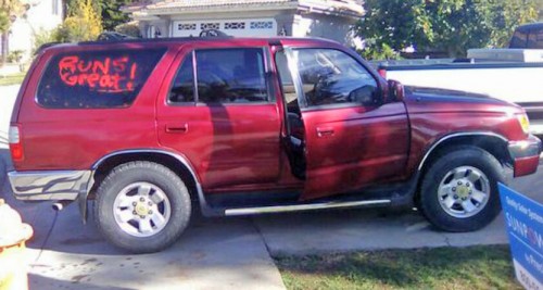 1999 toyota 4runner sr5 in california by owner