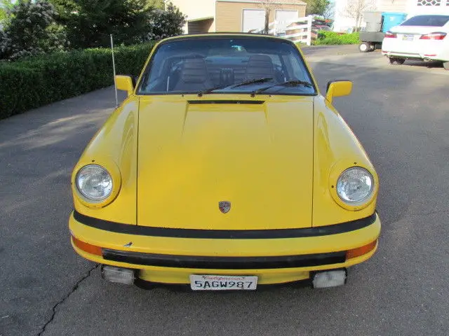 1980 porsche 911 sc targa 3.0l 5 speed 1 owner, rust free special order paint