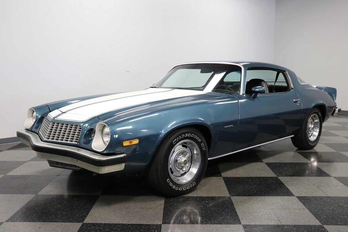 1977 chevrolet camaro dark blue 66551 miles