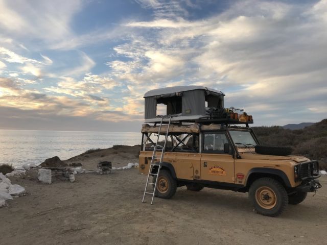 1988 camel trophy tribute land rover defender 110 - featured at sema 2018