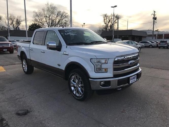 2015 ford f-150 king ranch 4x4 king ranch 4dr supercrew 5.5 ft. sb for sale in dundee, kansas