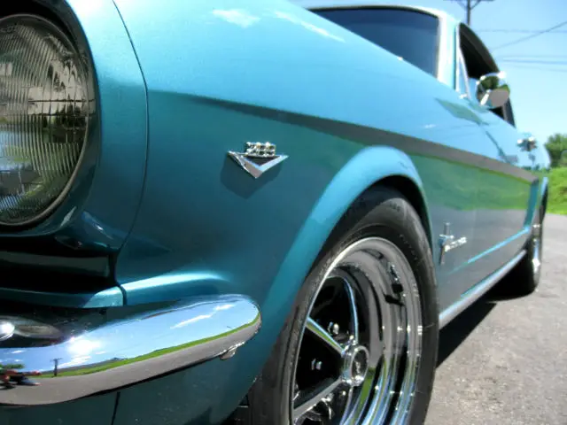 '65 mustang fastback "a" code! 4-speed! pony int. rust free! must see in n.c.!