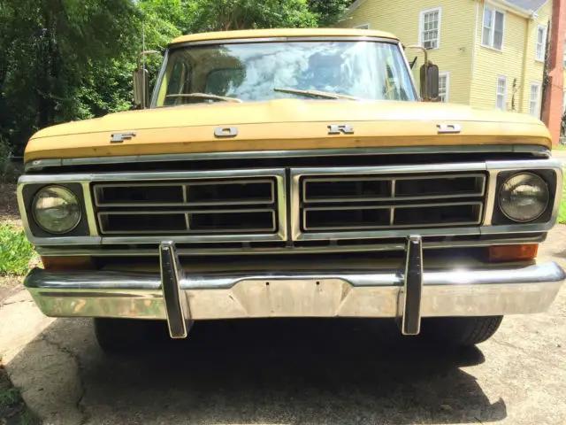 1972 ford f100 lwb! no reserve! solid! air conditioning!