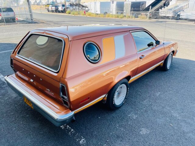 1977 ford pinto wagon brown rwd manual dealership floor cruising wagon package