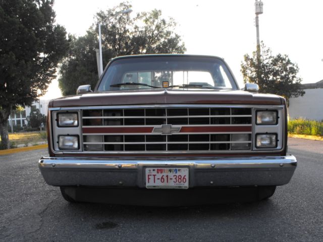 chevrolet c20 cheyenne 1987 mexican