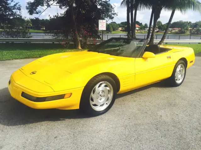 gorgeous 1993 chevrolet corvette convertible, 40th anniversary, 67k miles, orig