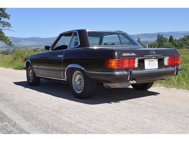 1972 mercedes-benz 350sl in stevensville, montana