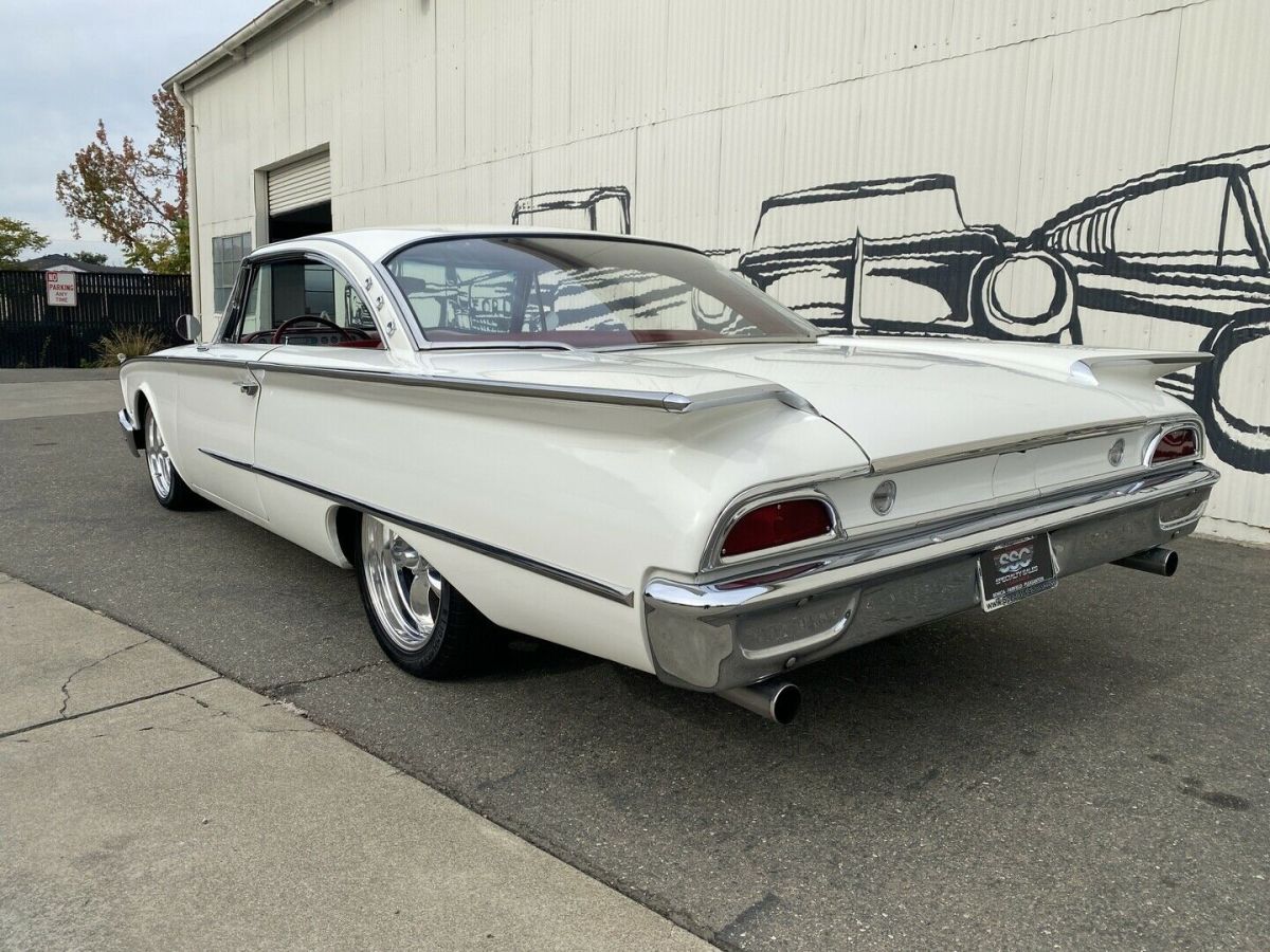 1960 ford galaxie 6140 miles white hardtop