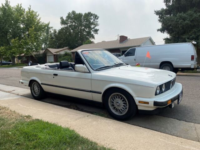 upgraded manual 1987 bmw e30 convertible