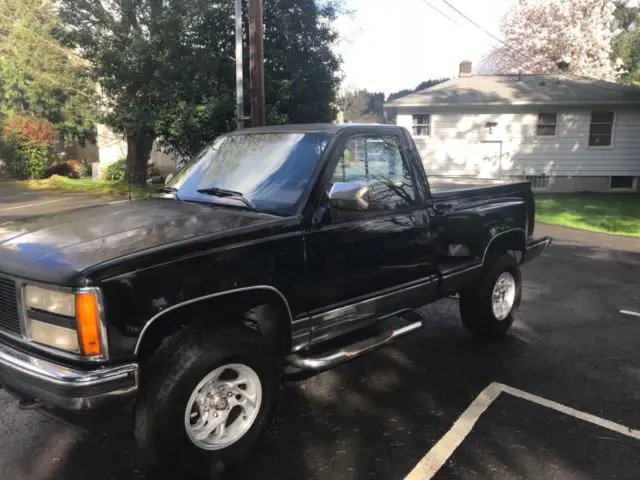 1991 gmc sierra 1500 short box stepside 1500 sle 4wd a/t v8 run's great