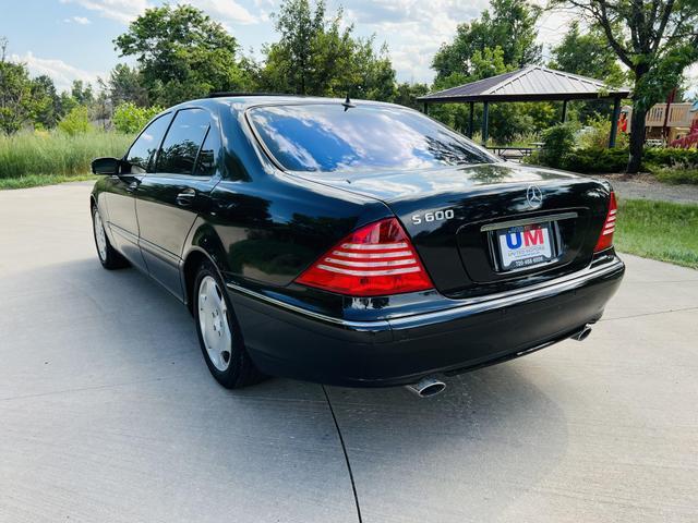 2001 mercedes-benz s-class s 600 sedan 4d
