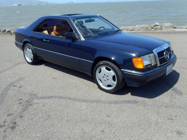 classic 1991 mercedes benz 300ce! 99.9% rust-free california car 2 wheel sets!