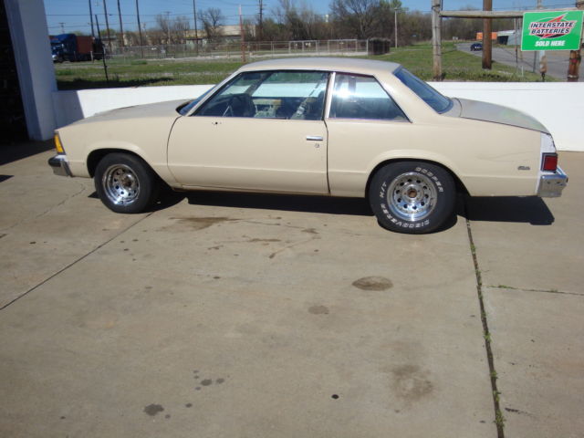 chevrolet malibu 1981 2 door to restore ,street rod race car ect