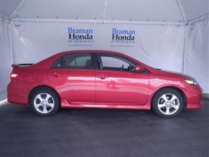 2011 toyota corolla s in greenacres, fl