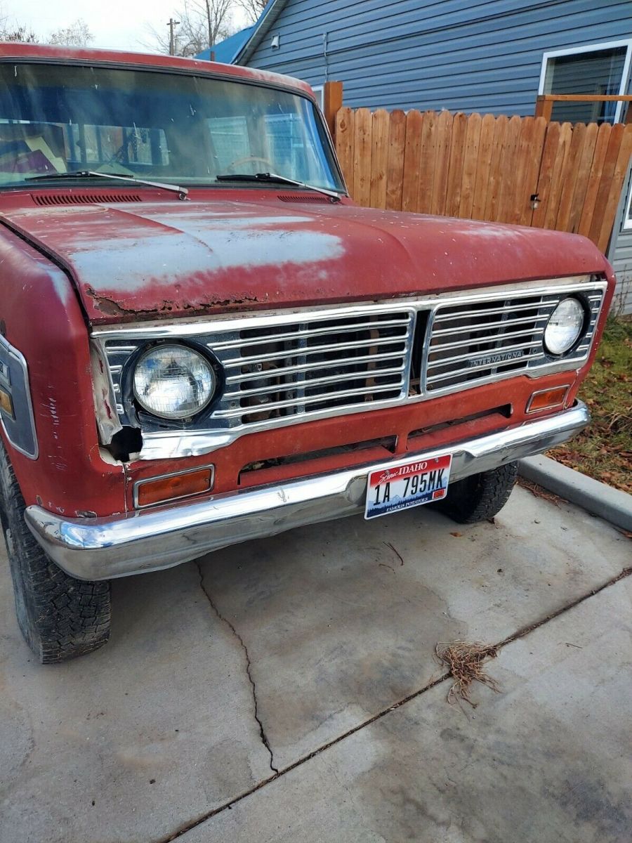 1973 international harvester travelette crew cab 4x4