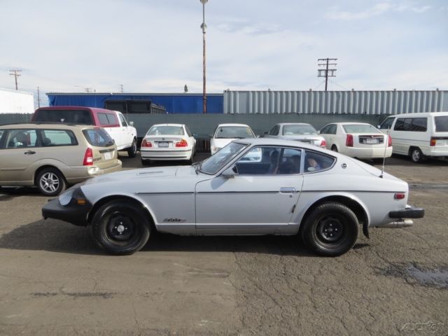 c 1977 datsun 280z 6-cylinder manual gas no reserve