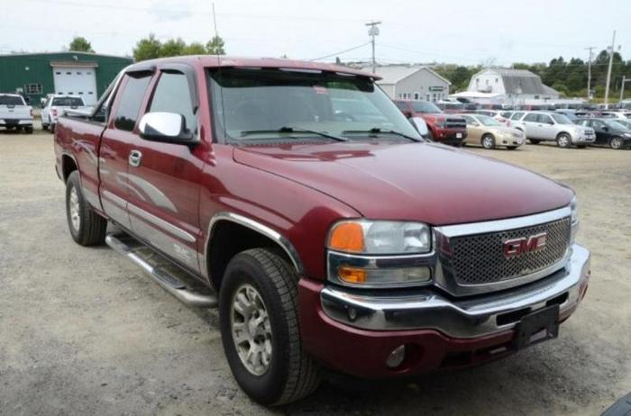 2006 gmc sierra 1500 work truck work truck 4dr extended cab 4wd 6.5 ft. sb for sale in thomaston, maine