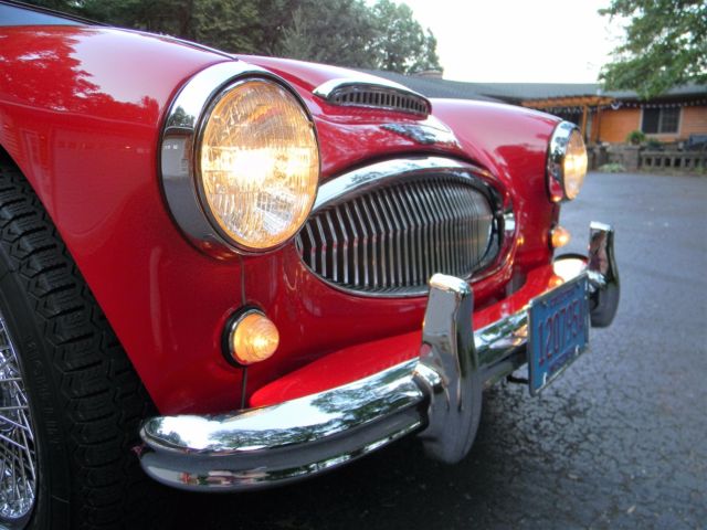 1962 austin healey 3000 mkii bt7**26,000 documented miles**triple carb
