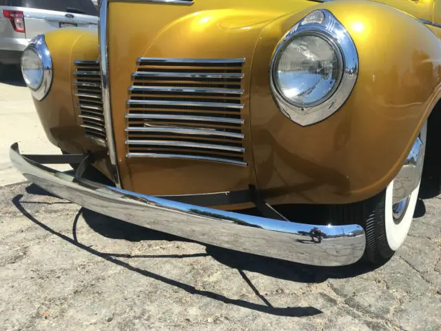 stunning air bagged, gold candy, kustom tail dragger, chop top custom chevy ford