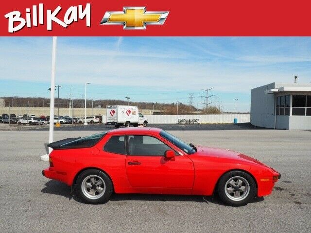 1985 porsche 944 78557 miles red 2dr hatchback 5-speed manual