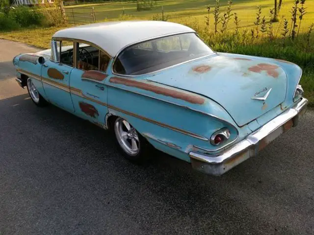 1958 chevrolet chevy biscayne rebuilt 283 v8 auto running project