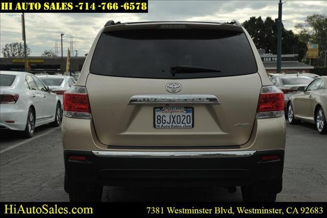 2012 toyota highlander se