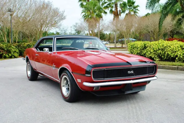 1968 chevrolet camaro rs/ss 396 numbers matching! loaded!