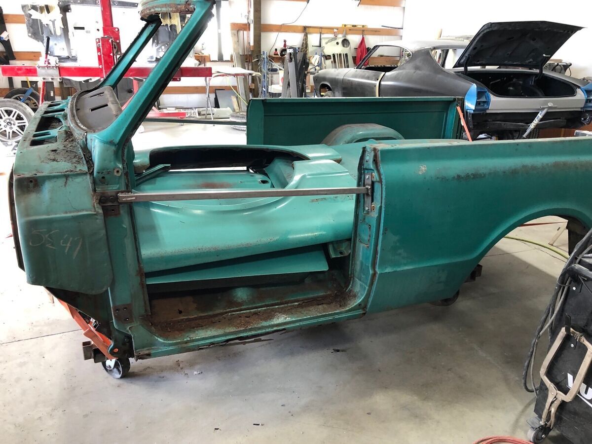 1970 chevrolet blazer green rwd manual base model