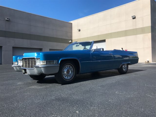 1969 cadillac deville convertible - ready to drive - collectible caddy