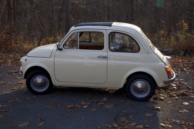 vintage 1970 fiat 500l
