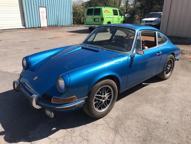 1968 porsche 911 lux blue 911l for sale in burlington, vermont