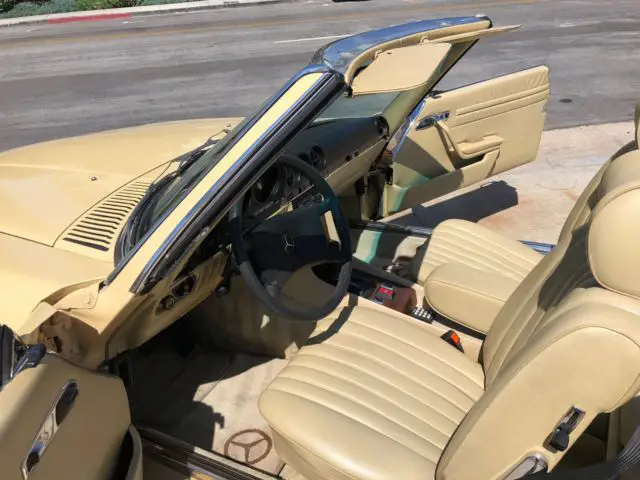 1980 mercedes-benz 450sl service records