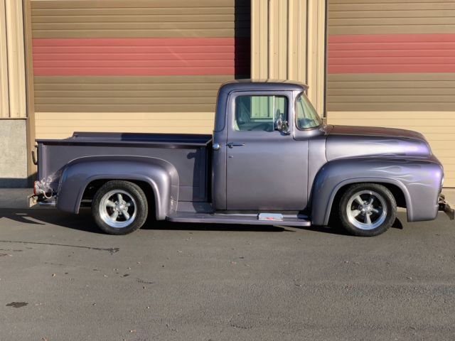1956 ford f100 custom hot rod pick up 302 v8 c6 automatic disc brakes