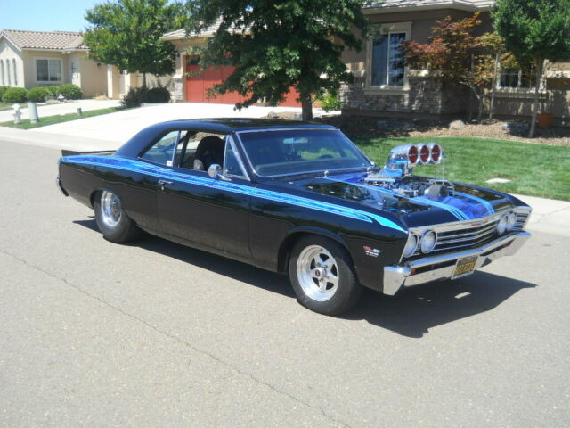 1967 chevy chevelle blown 496/350 671 efi 4wdb b&m streetrod prostreet 66