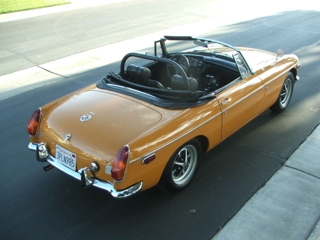 1971 mgb roadster dry california car with history