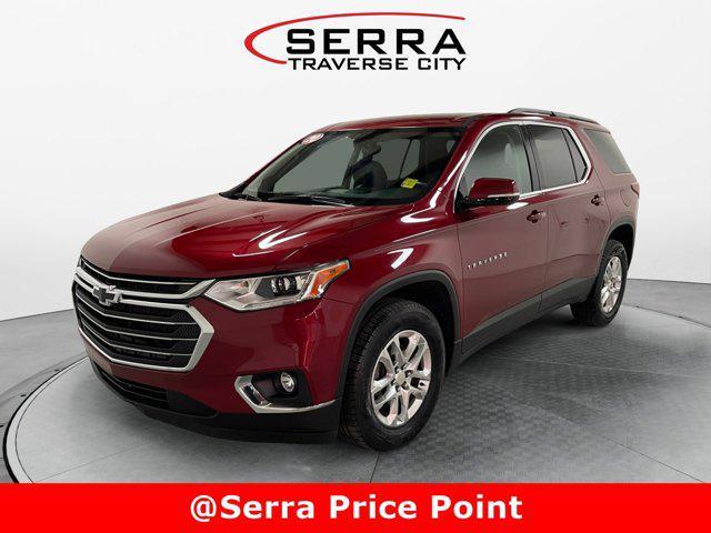 2020 chevrolet traverse lt leather