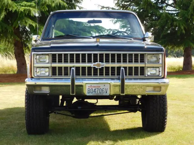 1981 chevy silverado 4x4 swb garage kept street queen