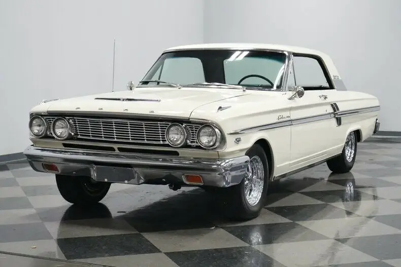 classic vintage sports roof coupe fairlane