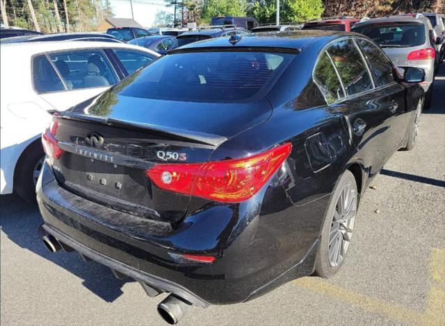 2016 infiniti q50 3.0t red sport 400