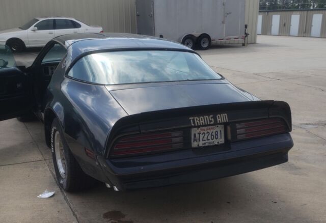 1977 pontiac firebird trans am sportscar black rwd automatic special edition
