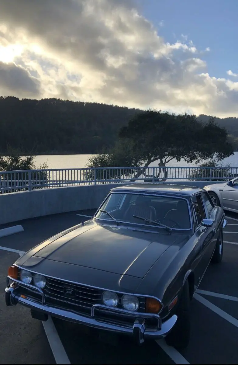 1973 triumph stag convertible brown rwd manual
