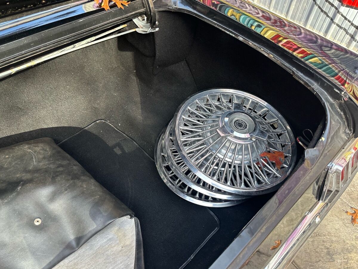 1966 ford mustang black rwd manual