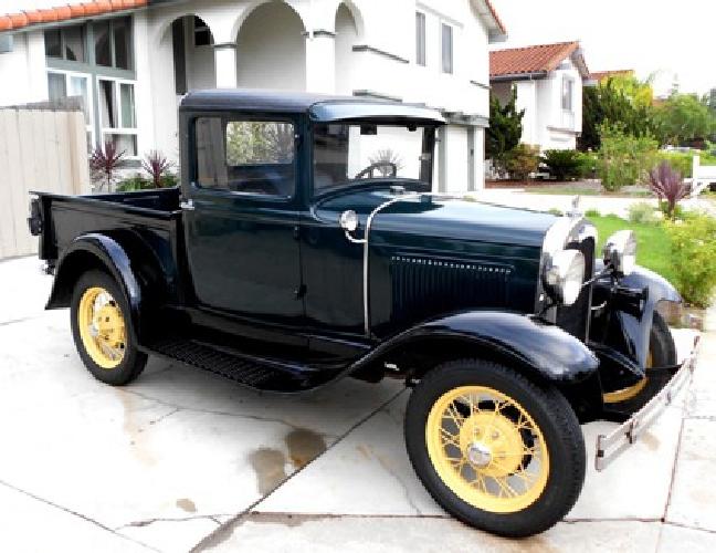 1930 ford model a pickup truck in solana beach, ca